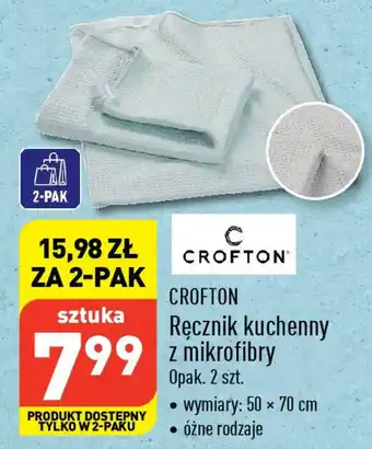 ALDI CROFTON Ręcznik kuchenny z mikrofibry 1 szt. oferta