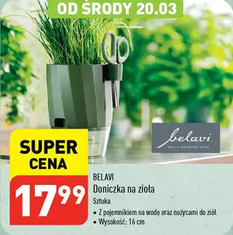 ALDI BELAVI Doniczka na zioła oferta