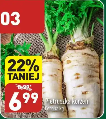 ALDI Pietruszka korzeń 1 kg oferta