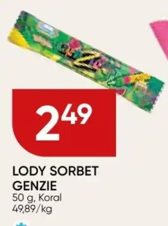 Chata Polska LODY SORBET GENZIE 50 g oferta