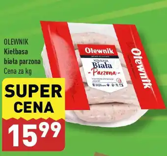 ALDI OLEWNIK Kiełbasa biała parzona 1 kg oferta