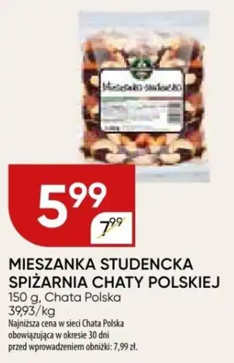 Chata Polska MIESZANKA STUDENCKA SPIŻARNIA CHATY POLSKIEJ 150 g oferta