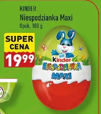 ALDI KINDER Niespodzianka Maxi 100 g oferta