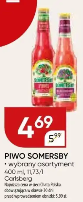 Chata Polska PIWO SOMERSBY 400 ml oferta