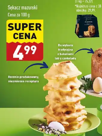 ALDI Sękacz mazurski 100 g oferta