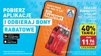 ALDI Coca-Cola 4 × 1 l oferta