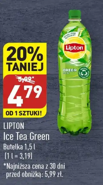 ALDI LIPTON Ice Tea Green 1,5 l oferta