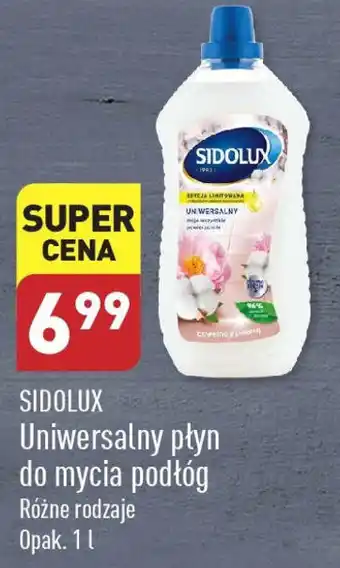 ALDI SIDOLUX Uniwersalny płyn do mycia podłóg 1 l oferta