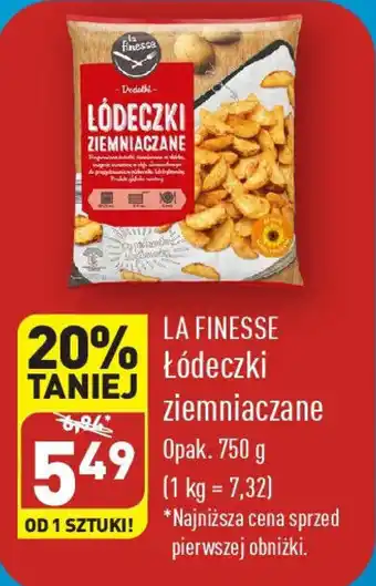 ALDI LA FINESSE Łódeczki ziemniaczane 750 g oferta