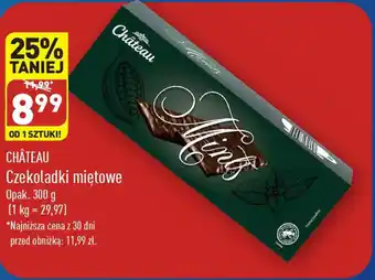 ALDI CHÂTEAU Czekoladki miętowe 300 g oferta