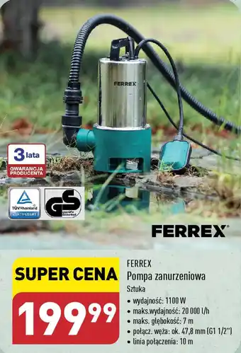 FERREX Pompa zanurzeniowa