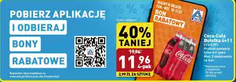 ALDI Coca-Cola Butelka 4 x 1 l oferta