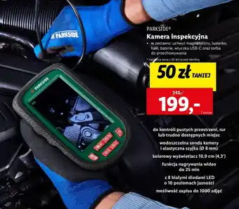 Lidl PARKSIDE Kamera inspekcyjna oferta