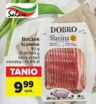 Carrefour Boczek SLANINA 90g oferta