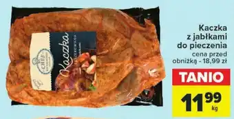 Carrefour Kaczka z jabłkami do pieczenia 1kg oferta