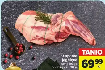 Carrefour Łopatka jagnięca 1kg oferta