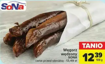 Carrefour Węgorz wędzony SONA 100g oferta