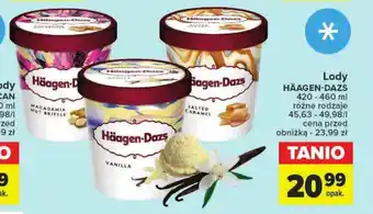 Carrefour Lody HÄAGEN-DAZS 420-460ml oferta
