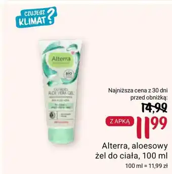 Rossmann Żel aloesowy Alterra oferta