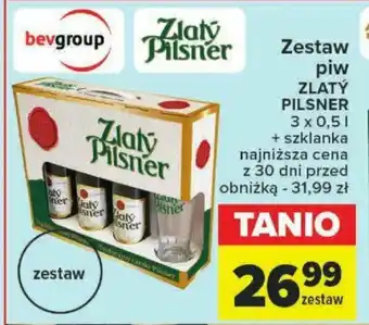 Carrefour Zestaw piw ZLATÝ PILSNER 3x0,5l oferta