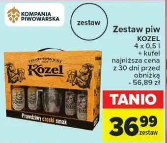 Carrefour Zestaw piw KOZEL 4x0,5l oferta