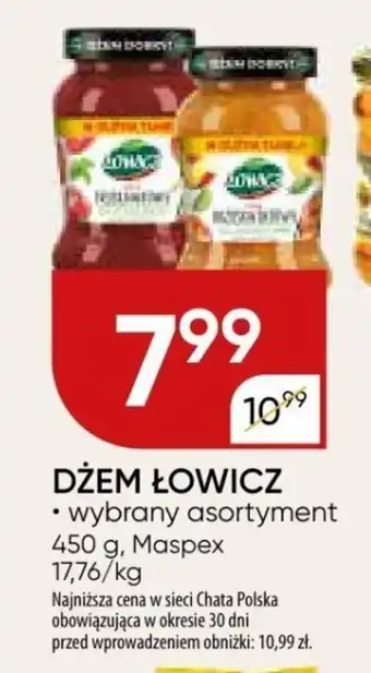 Chata Polska DŻEM ŁOWICZ 450 g oferta