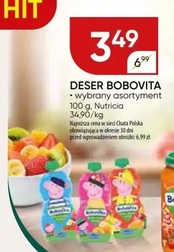 Chata Polska DESER BOBOVITA 100 g oferta