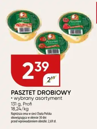 Chata Polska PASZTET DROBIOWY 131 g oferta