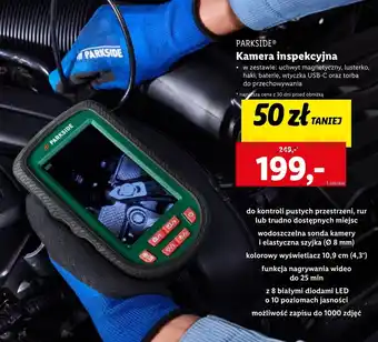 Lidl Kamera inspekcyjna Parkside oferta