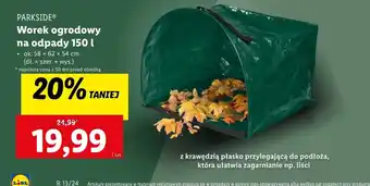 Lidl Worek ogrodowy Parkside oferta