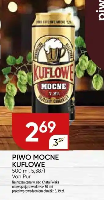 Chata Polska PIWO MOCNE KUFLOWE 500 ml oferta