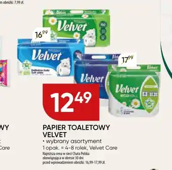 Chata Polska PAPIER TOALETOWY VELVET oferta