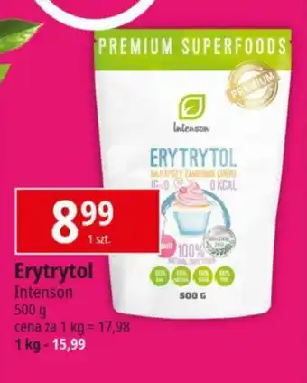 E.Leclerc Erytrytol Intenson 500g oferta