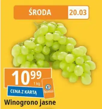 E.Leclerc Winogrono jasne 1kg oferta
