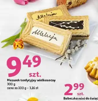 Auchan Mazurek tradycyjny wielkanocny 300 g oferta