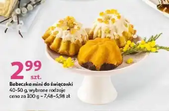 Auchan Babeczka mini do święconki 40-50 g oferta