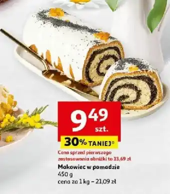 Auchan Makowiec w pomadzie 450 g oferta
