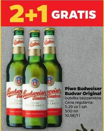 Netto Piwo Budweiser Budvar Original 500ml oferta