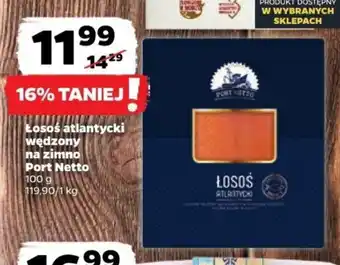 Netto Łosoś atlantycki wędzony na zimno Port Netto 100 g oferta