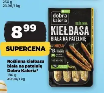 Netto Roślinna kiełbasa biała na patelnię Dobra Kaloria 180g oferta