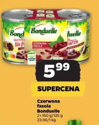 Netto Czerwona fasola Bonduelle 2x160 g/125g oferta