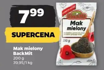 Mak mielony BackMit 200g