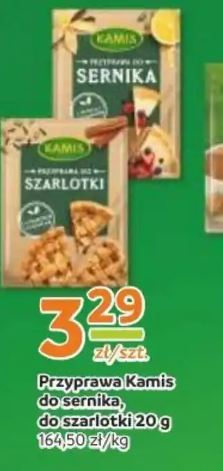 Gama Przyprawa Kamis do sernika, do szarlotki 20g oferta