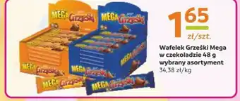 Gama Wafelek Grześki Mega w czekoladzie 48 g oferta