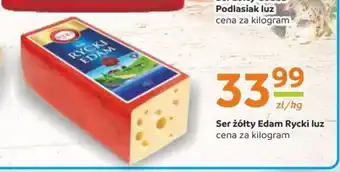 Gama Ser żółty Edam Rycki luz 1 kg oferta