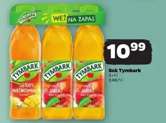 Netto Sok Tymbark 3 x 1 l oferta