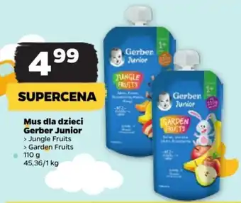 Netto Mus dla dzieci Gerber Junior 110 g oferta