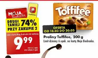 Biedronka Praliny Toffifee, 200 g oferta