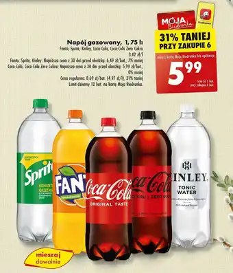 Biedronka Napój gazowany, 1,75 l oferta
