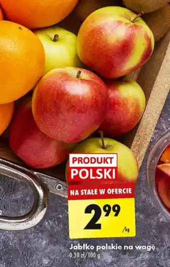 Biedronka Jabłko polskie na wagę 1 kg oferta